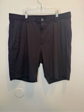 Infinity Men's 36 Performance Shorts Linearflex Navy Blue Golf Active Stretch 8”